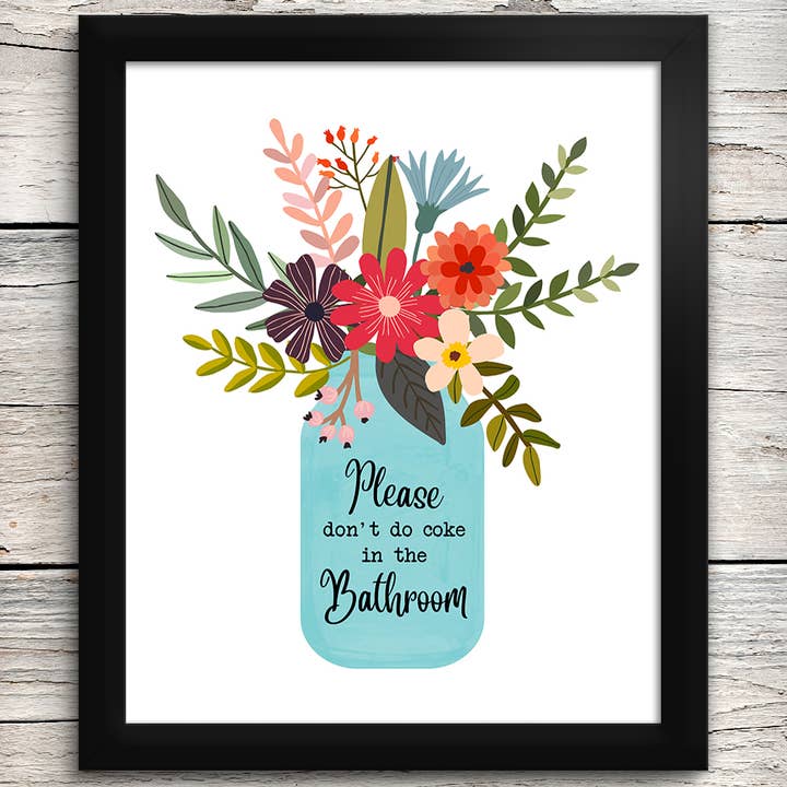 Please Don't Do Coke in the Bathroom for wholesale by Minglewood Trading