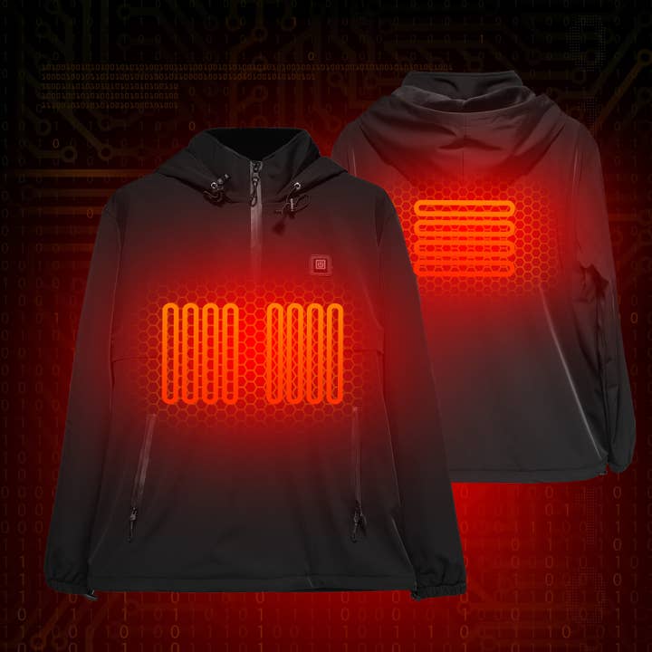 Soulsfeng Sweat à Capuche Chauffant Imperméable EcoHeat-X pour la vente par Soulsfeng