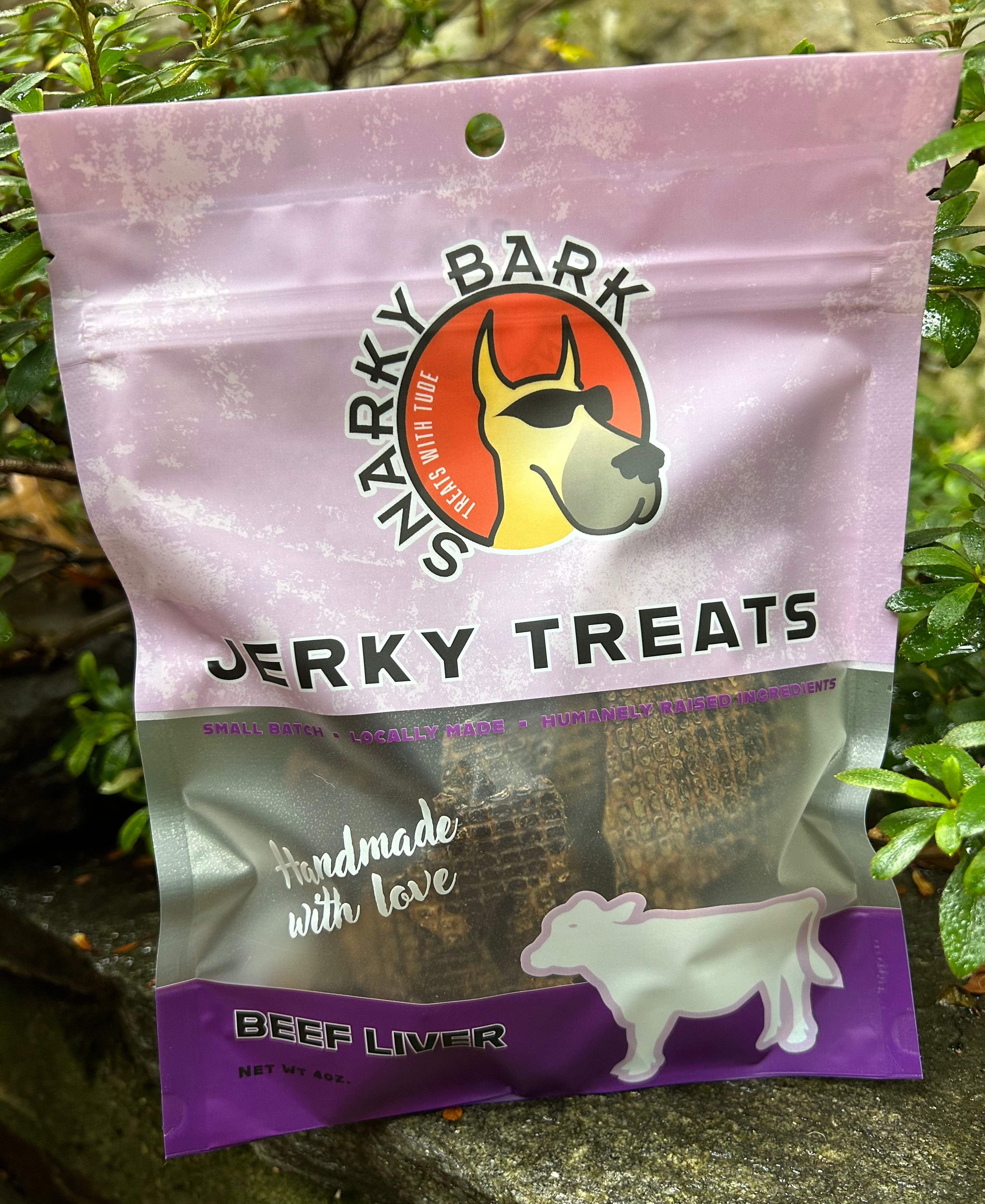 Snarky Bark - Wholesale Pet Treats - Dog - Snarky Bark Beef Liver Jerky1