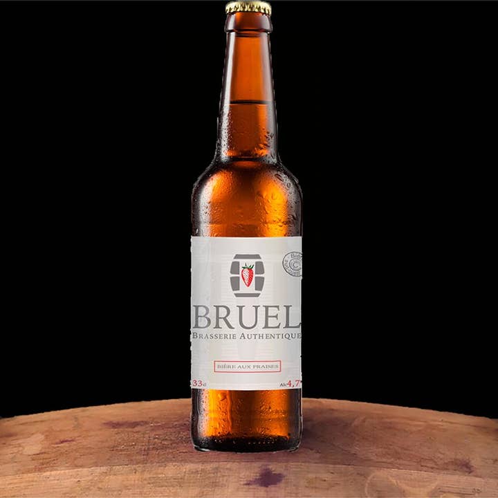 BRASSERIE BRUEL - Vendita all'ingrosso Birra - Birra alla fragola 33 cl