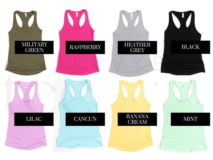 Stiles Tee Co. - Wholesale Tank Top - Women's - Customizable Next Level Racerback Tank - Wholesale Tee2
