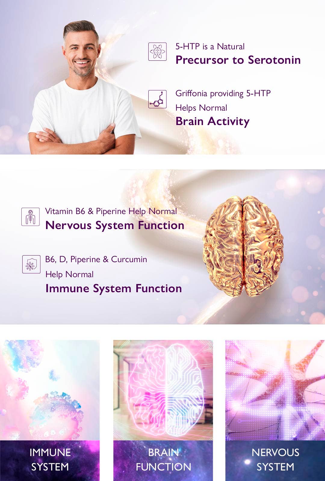 BioTech Life Sciences – Großhandel Nahrungsergänzungsmittel/Vitamin zum Einnehmen – IQ4 FÜHL DICH GUT - Stress reduzieren, Schlaf & Entspannung fördern6