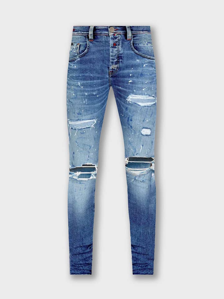 RH DENIM1 | AZUL MEIO por atacado de REDHOUSE