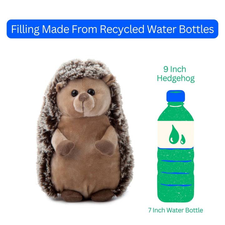 The Petting Zoo – wholesale Stuffed/plush toy – Kids & baby – 8" (21cm) Wild Onez Hedgehog Wild Life1