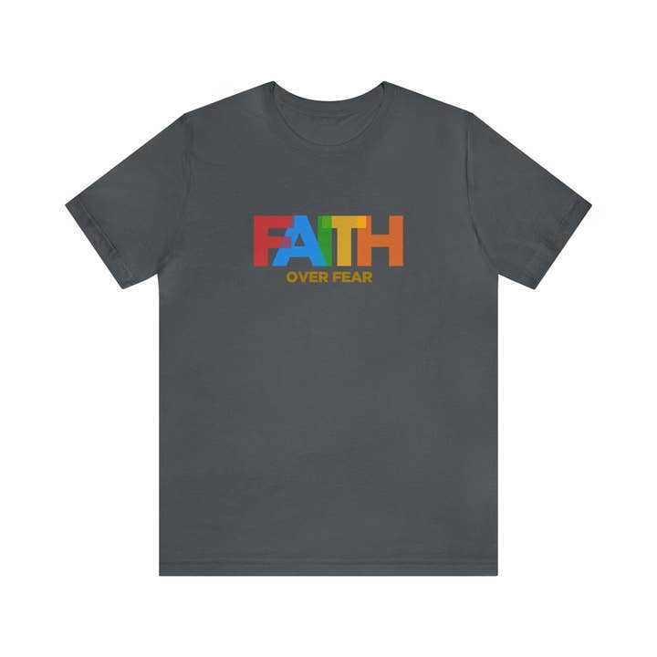 Faith Over Fear Unisex Tee for wholesale by RC'nSONS