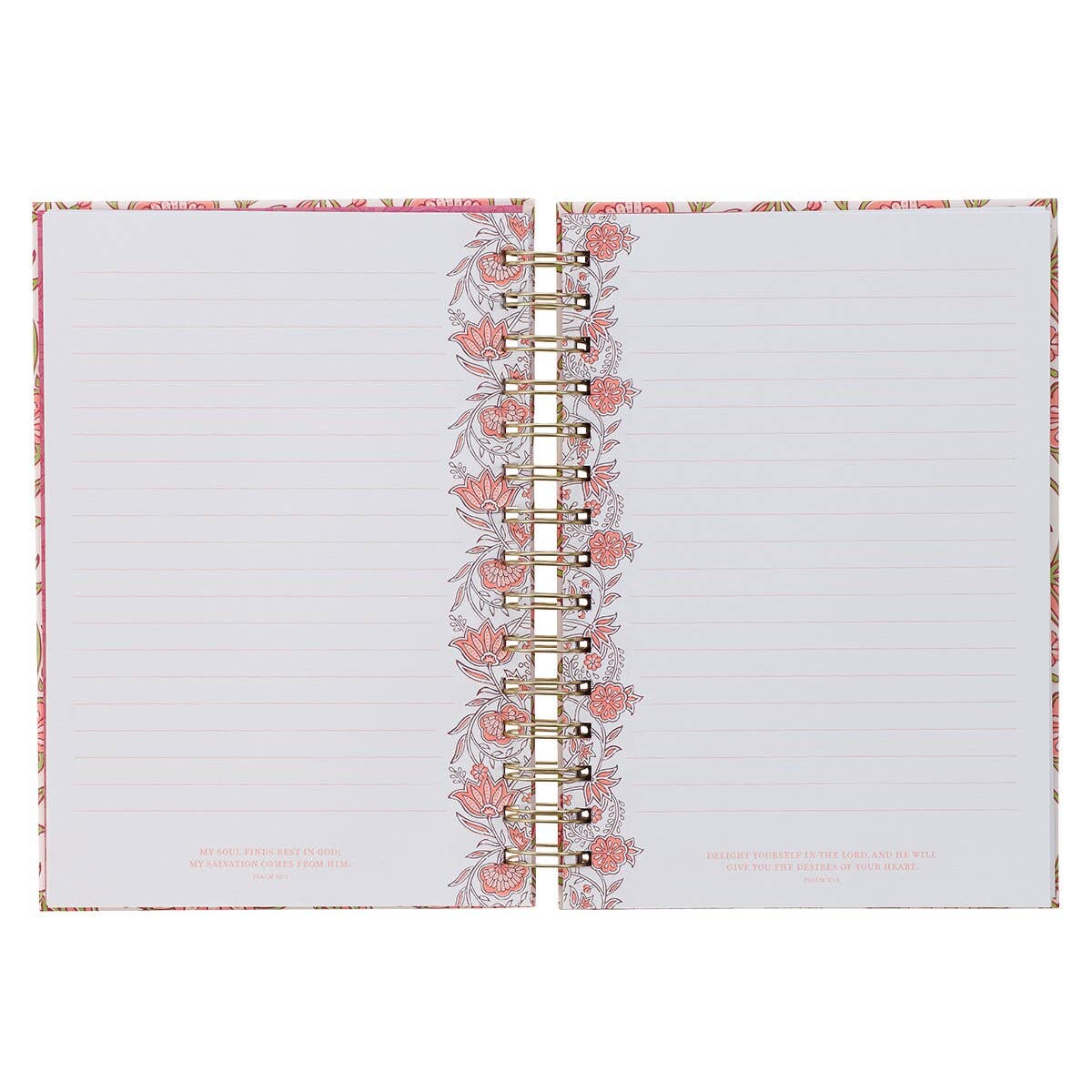 Christian Art Gifts - Wholesale Journal/Diary - Journal Wirebound Pink Be Still & Know Ps. 46:102