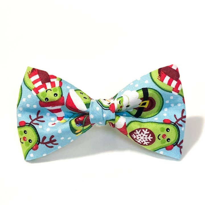 Avo Merry Christmas dog bow tie pet accessory for wholesale by doggish
