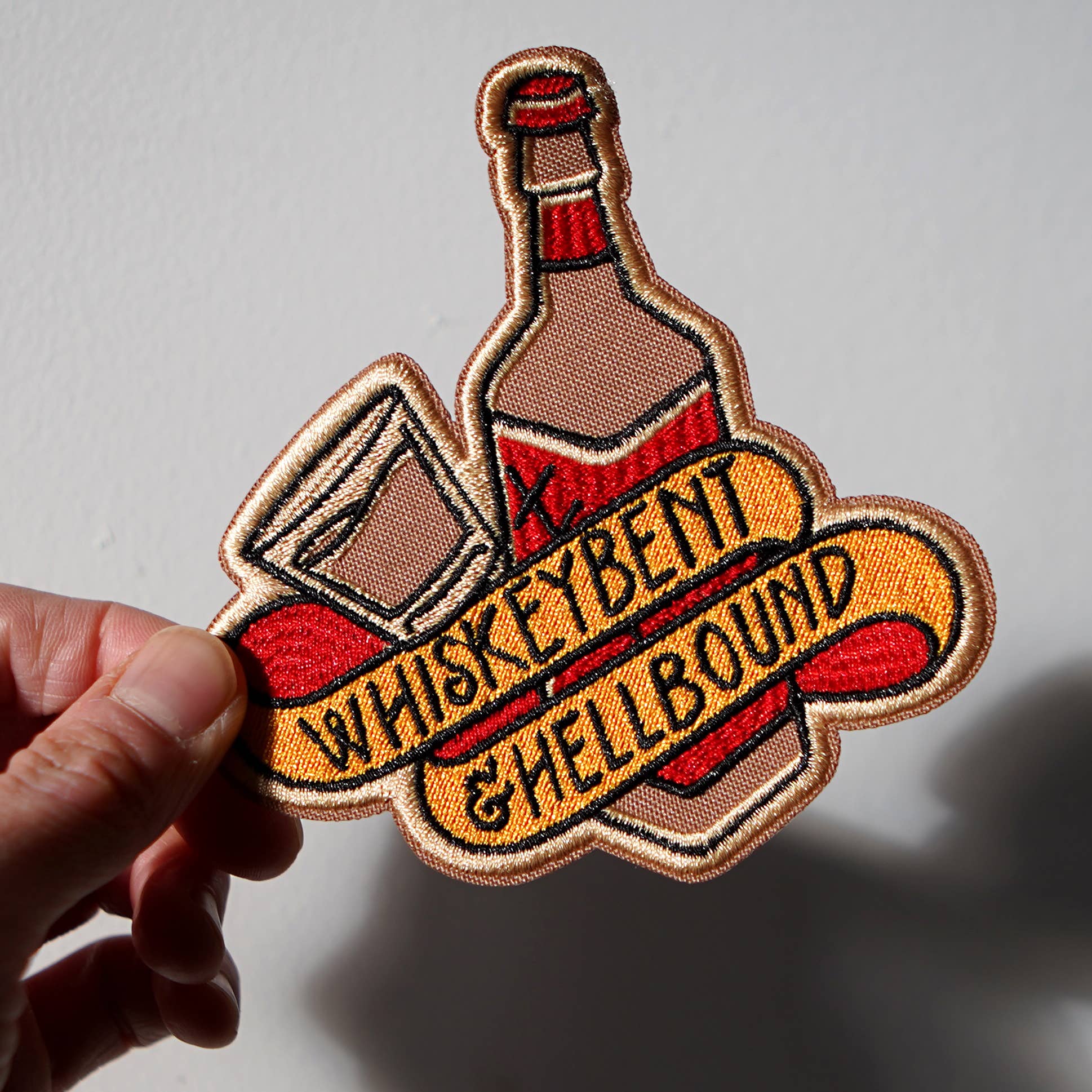 Stuntin Goods - Wholesale Patch - Whiskey Bent and Hellbound Patch1