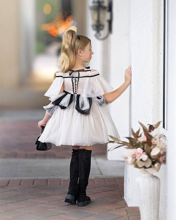 Petite Maison Kids - Wholesale Jurk - Kinderen - Grace Tule Jurk5