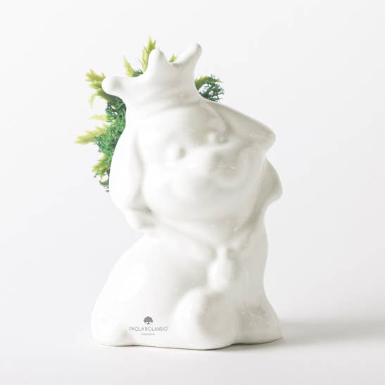 Pianta Grassa In Dog Di Ceramica - Animaletti per la vendita all'ingrosso da parte di Paola Rolando Creazioni