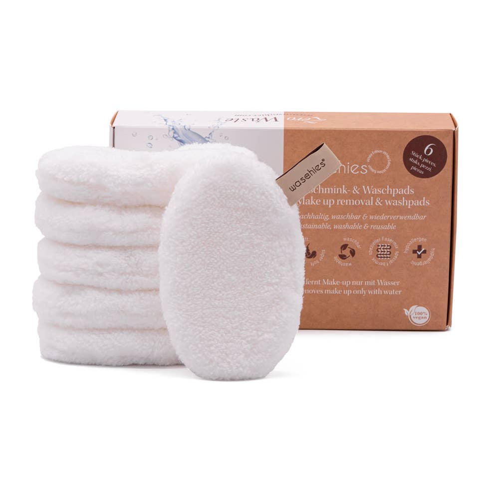 waschies – Engroshandel Makeupfjerner – Washy genanvendelige makeup-fjernere – sæt med 6 stk.10