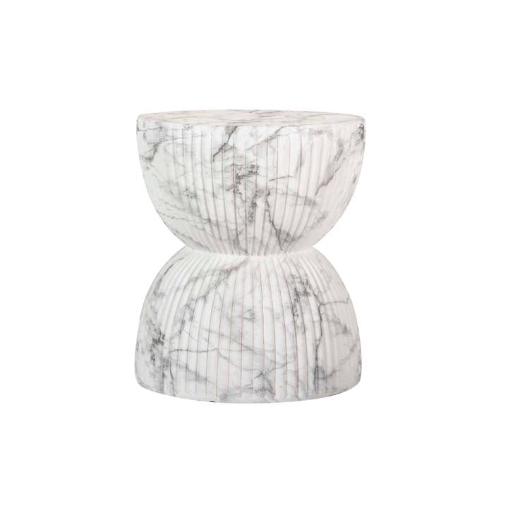 Table d'appoint Tabouret blanc Sedit 38x38x46 cm #2 pour la vente par Ethan Chloe - GARPE GROUP - GARCIA PÉREZ Y CÍA S.L.