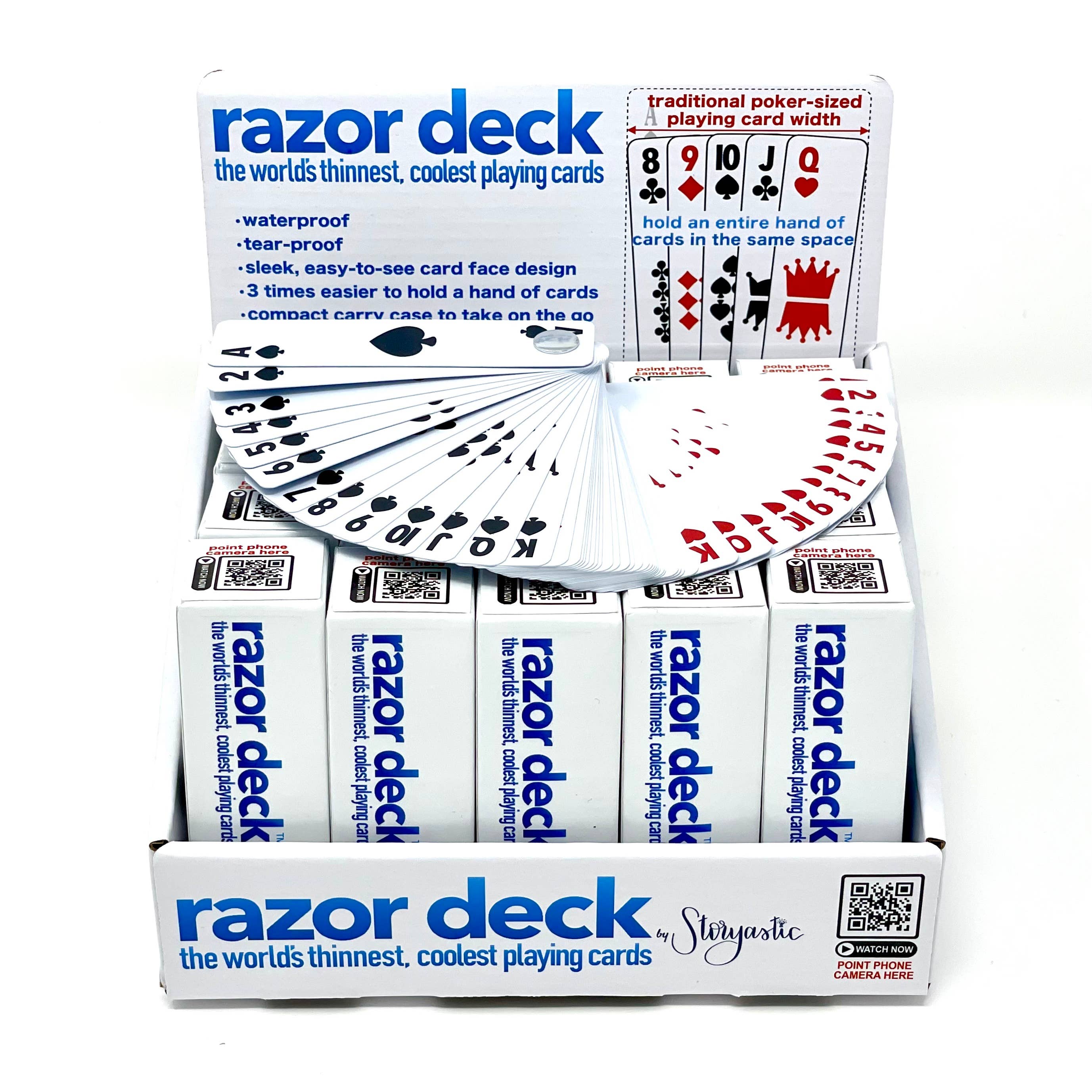 Storyastic – wholesale Playing cards – Razor Deck: The World's Thinnest, Coolest Playing Cards8