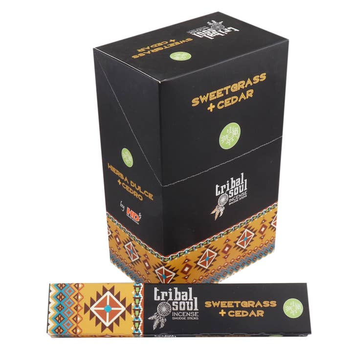 Ancient Wisdom - Wholesale Incense - Tribal Soul Incense- Sweert Grass + Cedar