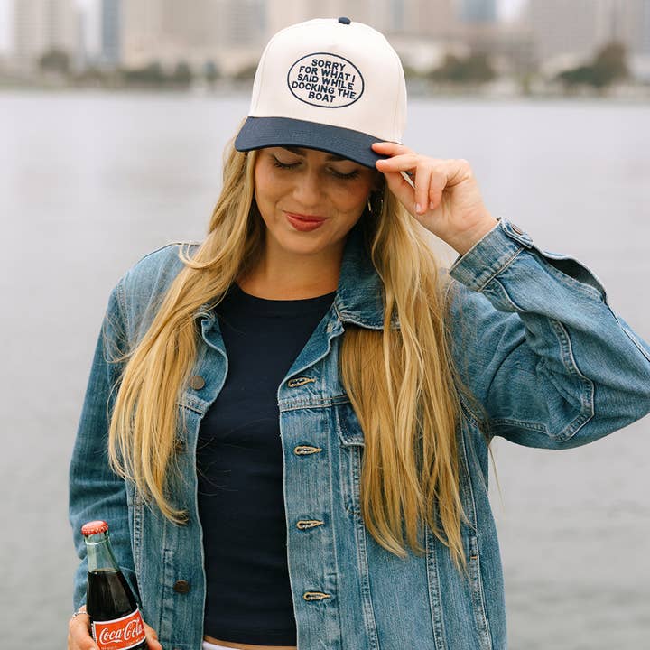 Ruby Moon - Wholesale Trucker Hat - Unisex - Sorry For What I Said While Docking The Boat2