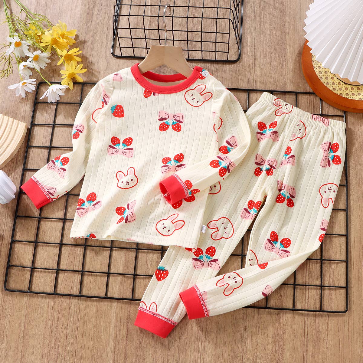 PatPat - Vente Ensemble haut et pantalon – bébé - Ensembles en coton pour bébé/tout-petit/enfant à imprimé animal (sans étiquettes PatPat)1