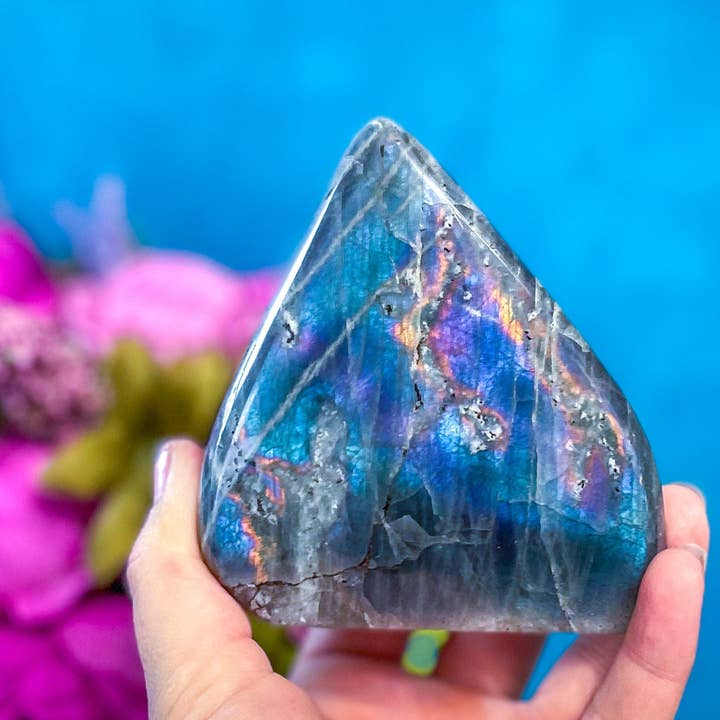 Mandala Gems – wholesale Spiritual stone/crystal – Purple Labradorite Crystal Freeform, Rainbow Labradorite, White Labradorite7