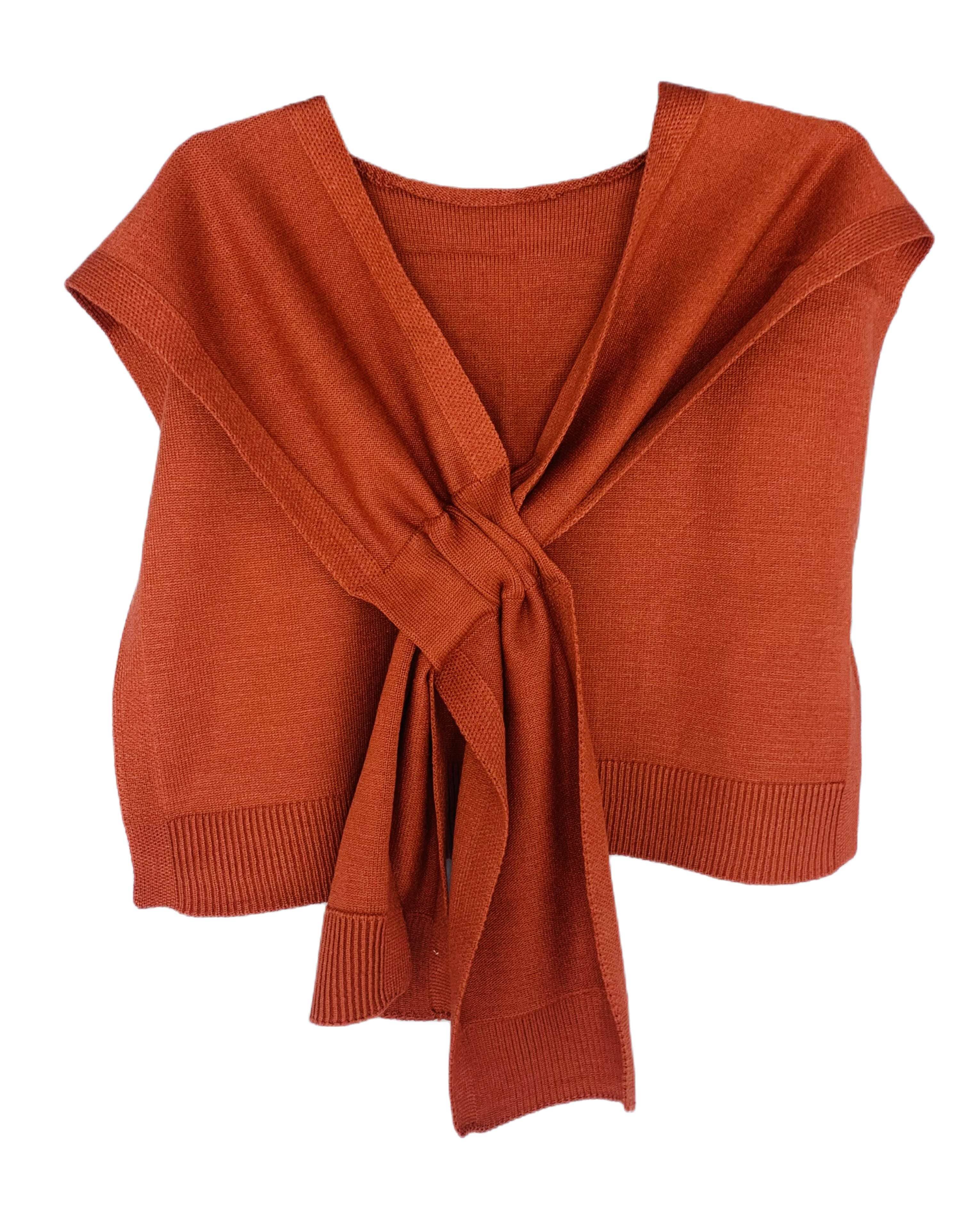 JC Sunny Fashion - Wholesale Scarf - Women's - JC063322 Mini Solid Color Cross Shoulder Cover/Scarf5