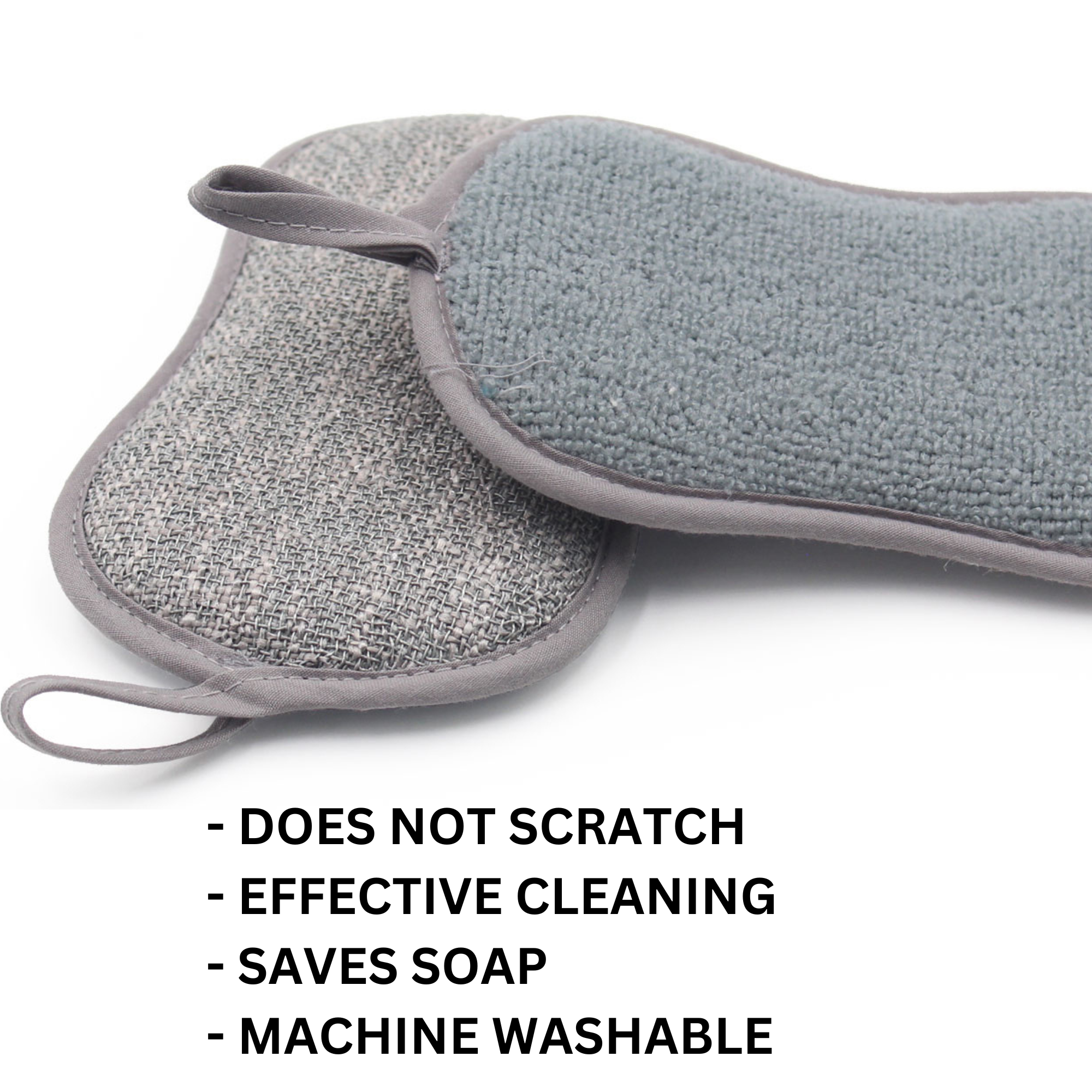 Kook Shop - Venta al por mayor Esponjas de limpieza - Set de 3 Estropajos Mágicos Cocina - Estropajos Microfibra 1