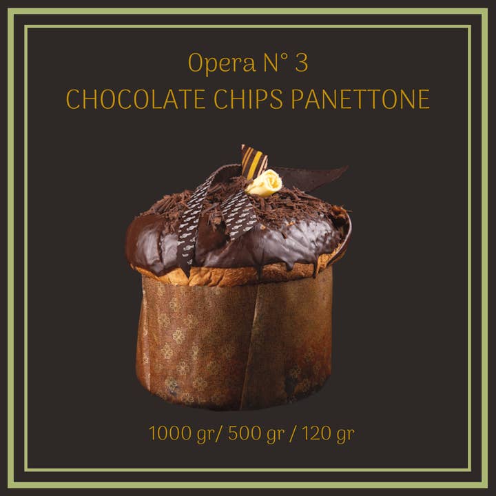 own - Wholesale Cake - Work No. 3 - THE CHOCOLATE CHIPS PANETTONE1