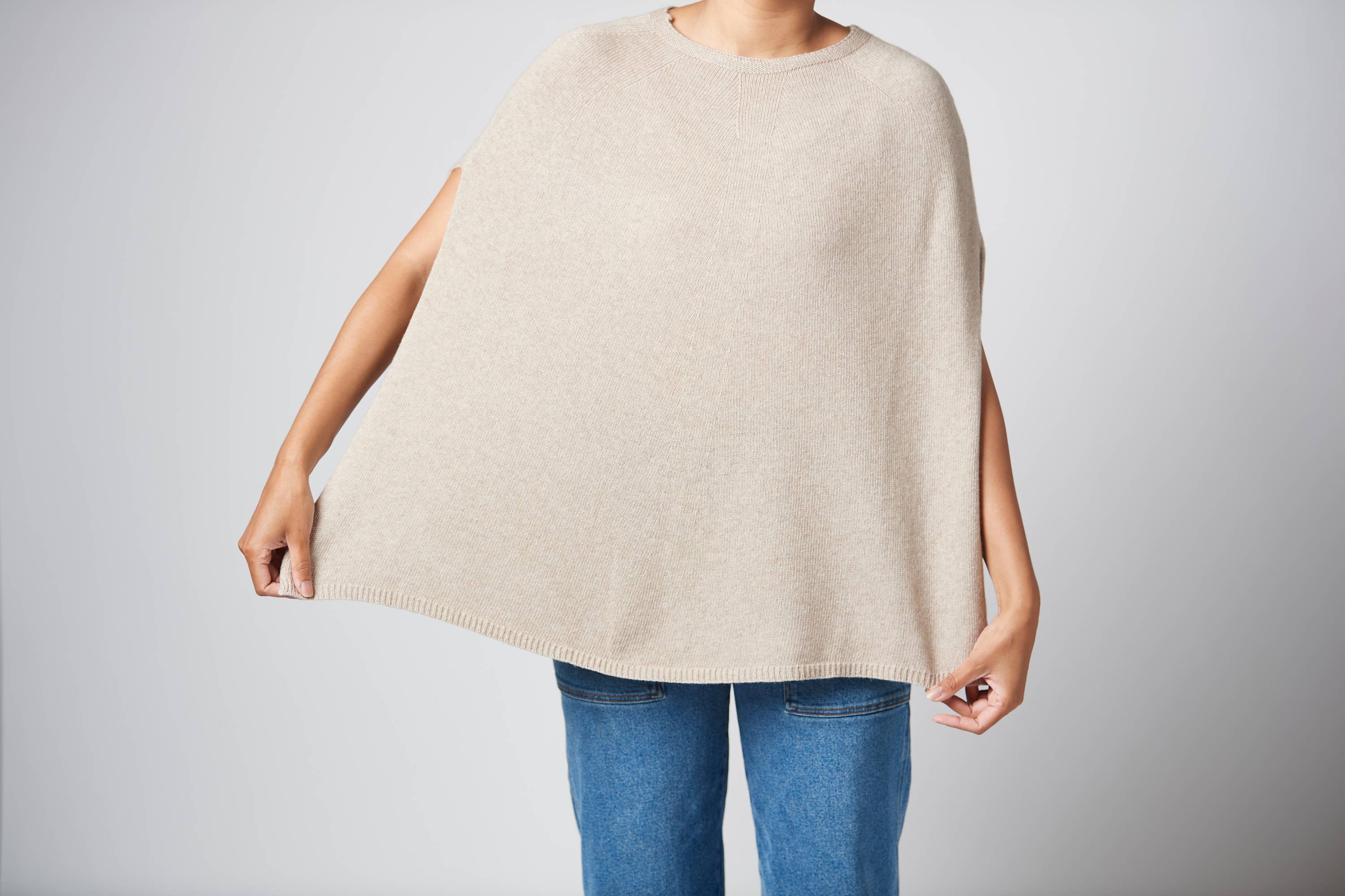 Margolis Pineo Italia - Wholesale Poncho - Women's - PORTOFINO 'SWING' PONCHO - RESTOCKED and RELAXED 25