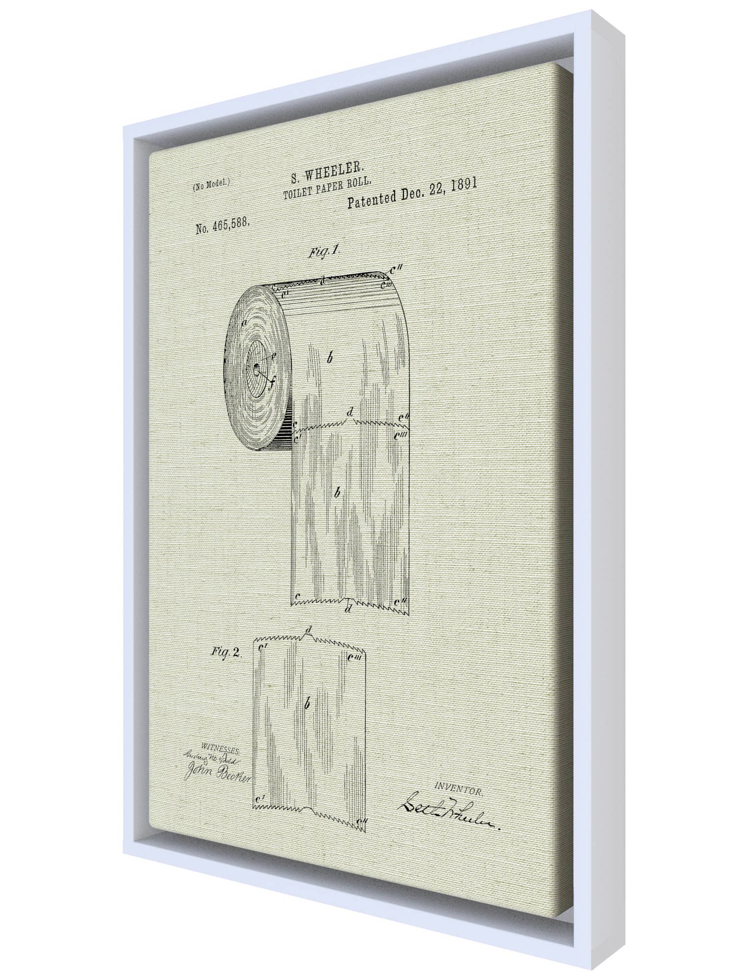 SPLASHWORKS – Großhandel Kunstdruck – Patent - Toilettenpapier7