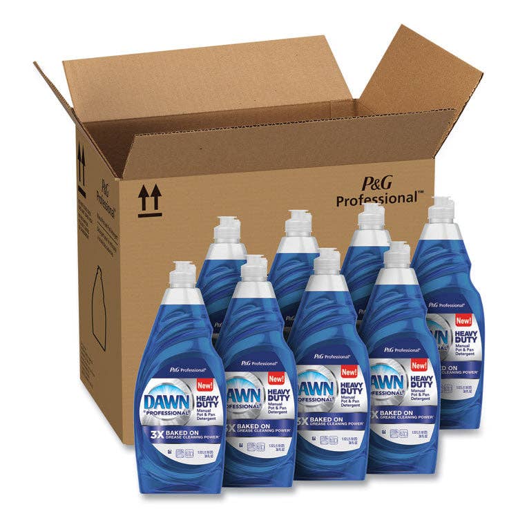 Everyday Supply Co - Wholesale Dish Soap - Dawn Pro Heavy-Duty Dish Detergent, Original, 38 oz, 8/Carton0