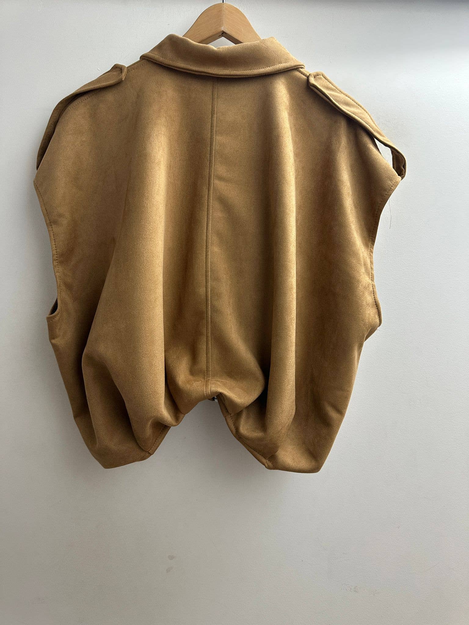 LORIANE - Wholesale Jas - Dames - 10393G Suède jas6