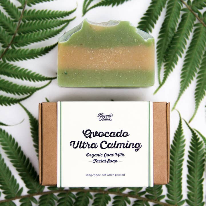 Bio-Avocado-Gesichtsseife für den Großhandel von Heavenly Nature