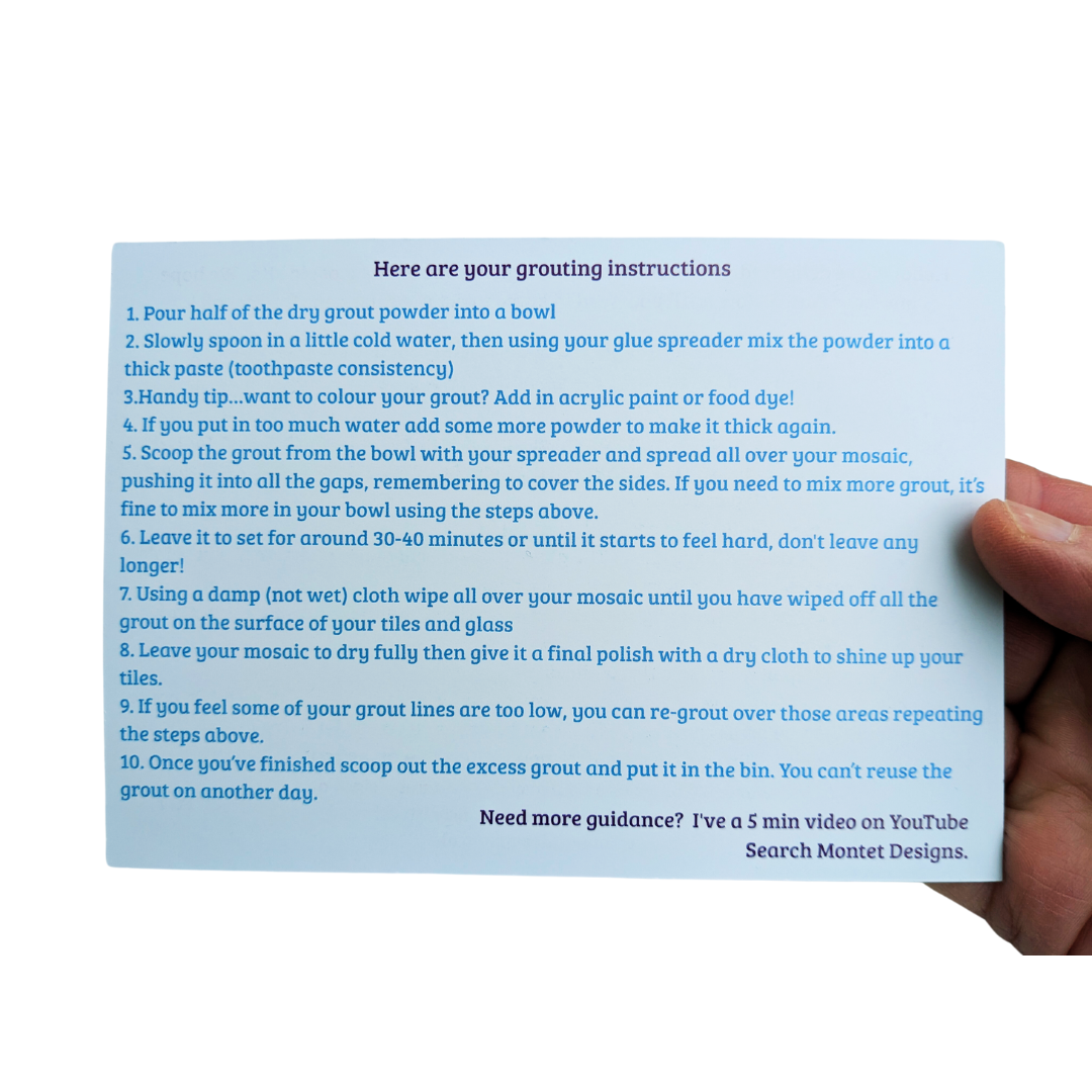 Montet Designs - Wholesale DIY Craft Kit - 2 x African Elephant DIY Mosaic Kit, Craft Box8