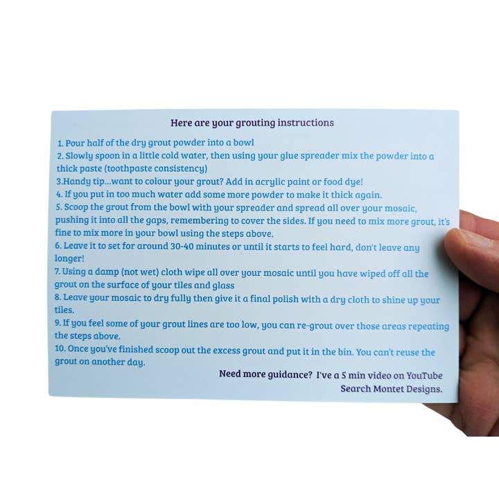 Montet Designs – wholesale DIY craft kit – Rainbow DIY Mosaic Kit, Craft Box4