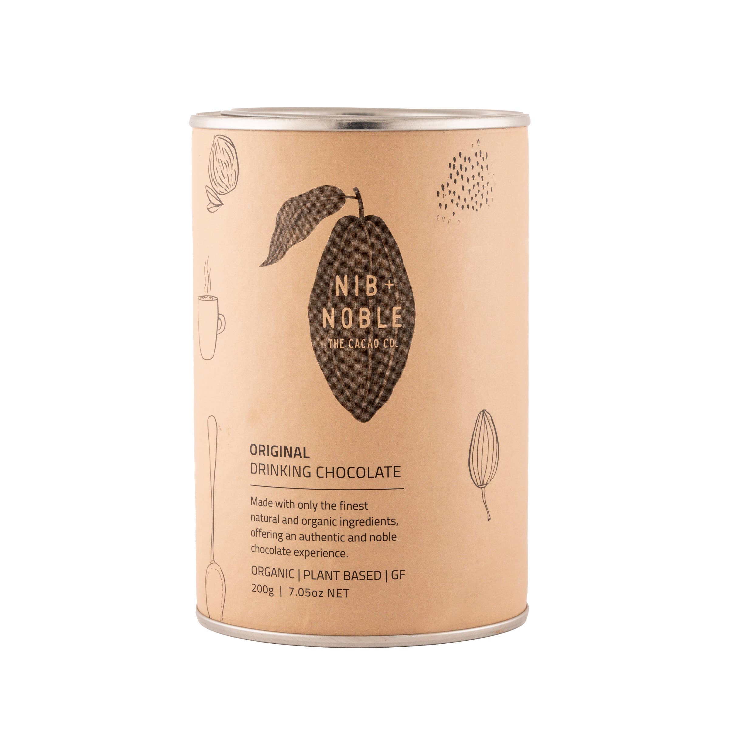 Nib and Noble - Vente Préparations/kits pour chocolat chaud - Chocolat chaud biologique original0
