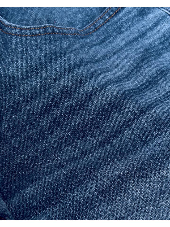 True Classic - Wholesale Jeans - Men's - Medium Indigo Wash Slim Authentic Denim Jeans6