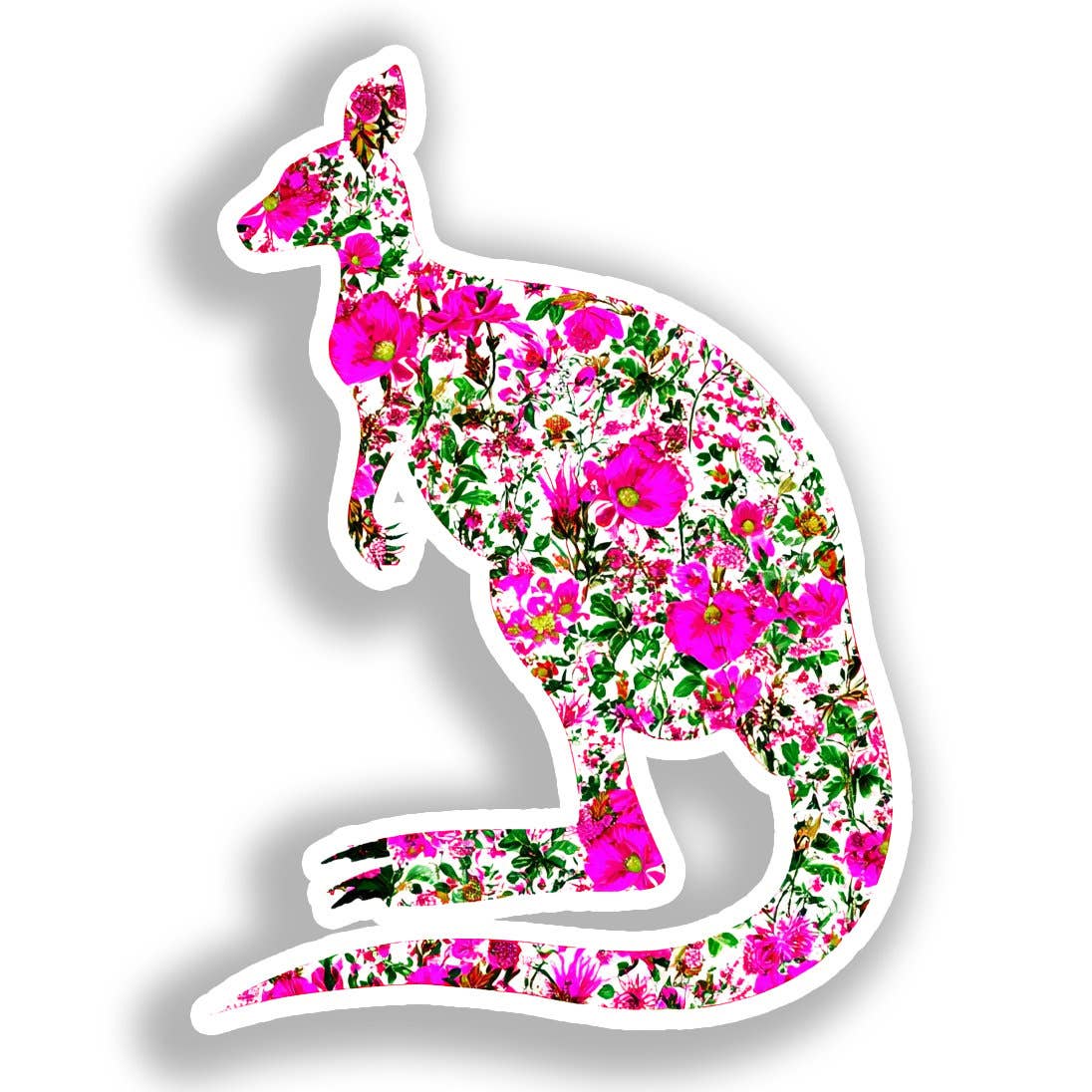 Yoonek Graphics - Wholesale Sticker - Kangaroo Decal Sticker # A0184980