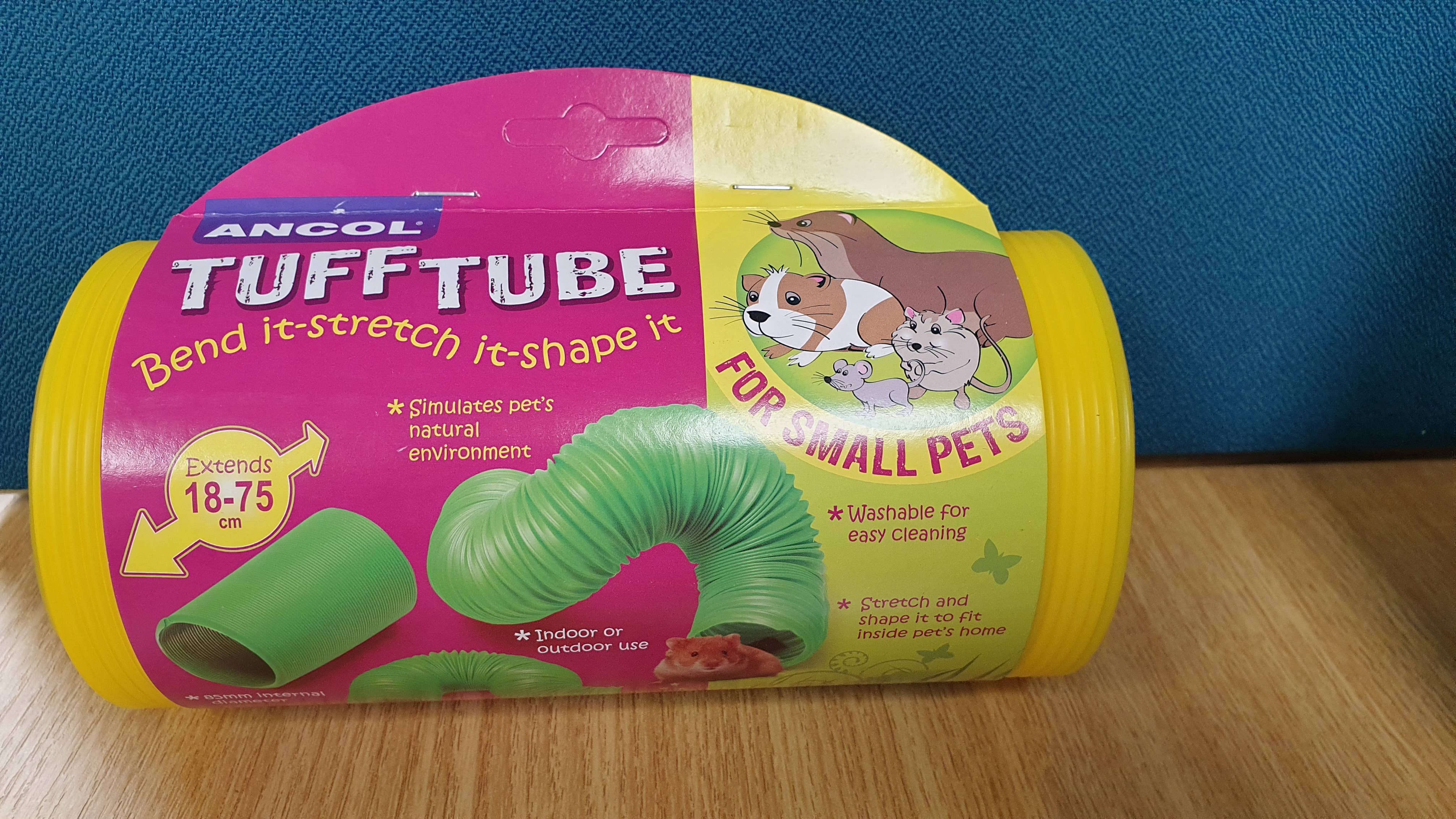 Ancol Pet Products Ltd - Wholesale Pet Toy - Not Cat/Dog - Tuff Tube for Small Pets2