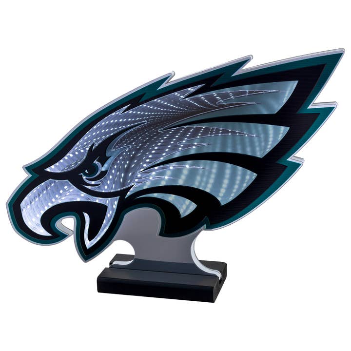 NFL PHILADELPHIA EAGLES LED INFINITY LOGO LIGHT for wholesale by Sporticulture