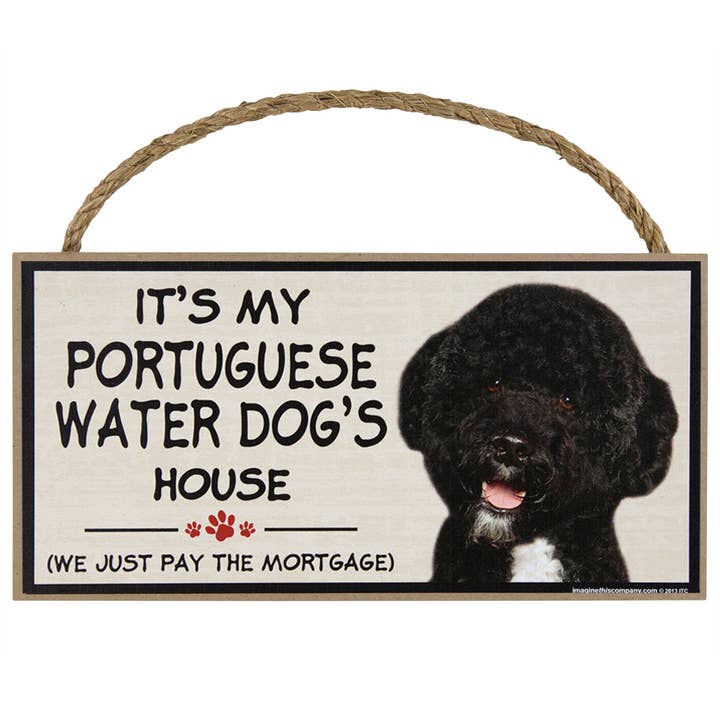 It's My Portuguese Water Dog House Wood Sign for wholesale by Official Store