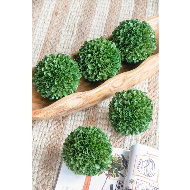 A&B Home Group Inc. - Vente Plantes artificielles - Boule de buis artificielle D5" - Vert10