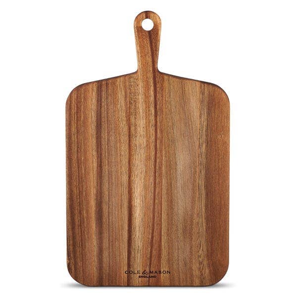 DKHB [Zyliss, Cole & Mason, Swissmar, AdHoc, Ken Hom] - Wholesale Cutting Board - Cole & Mason Barkway Acacia Chopping Board with Handle1