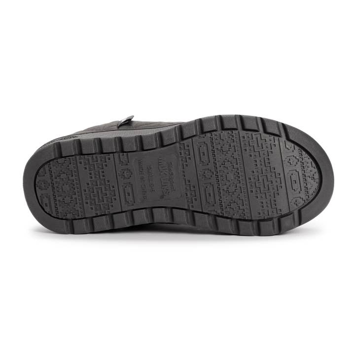 Dark Grey Muk Luks Women's Avery Beth Bootie Slippers for wholesale on Faire