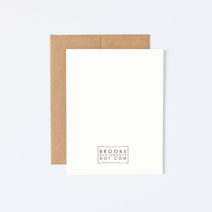 Brooke Finally - Wholesale Love Card - Adore You Greeting Card1