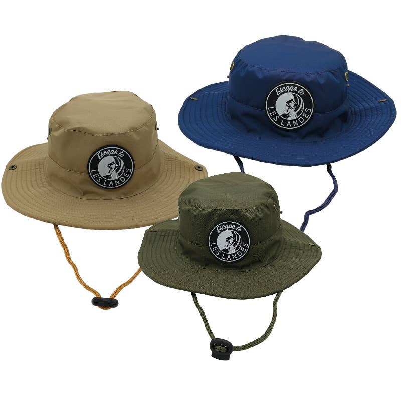 Samba de roda - Wholesale Hiking Hat - Unisex - Set of 12 Escape to Les Landes surf hats0