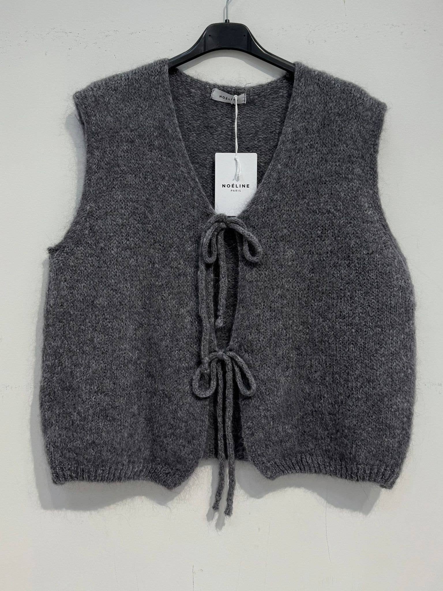 NOELINE - Vente Pull en maille – femme - Gilet en mohair et laine 767720