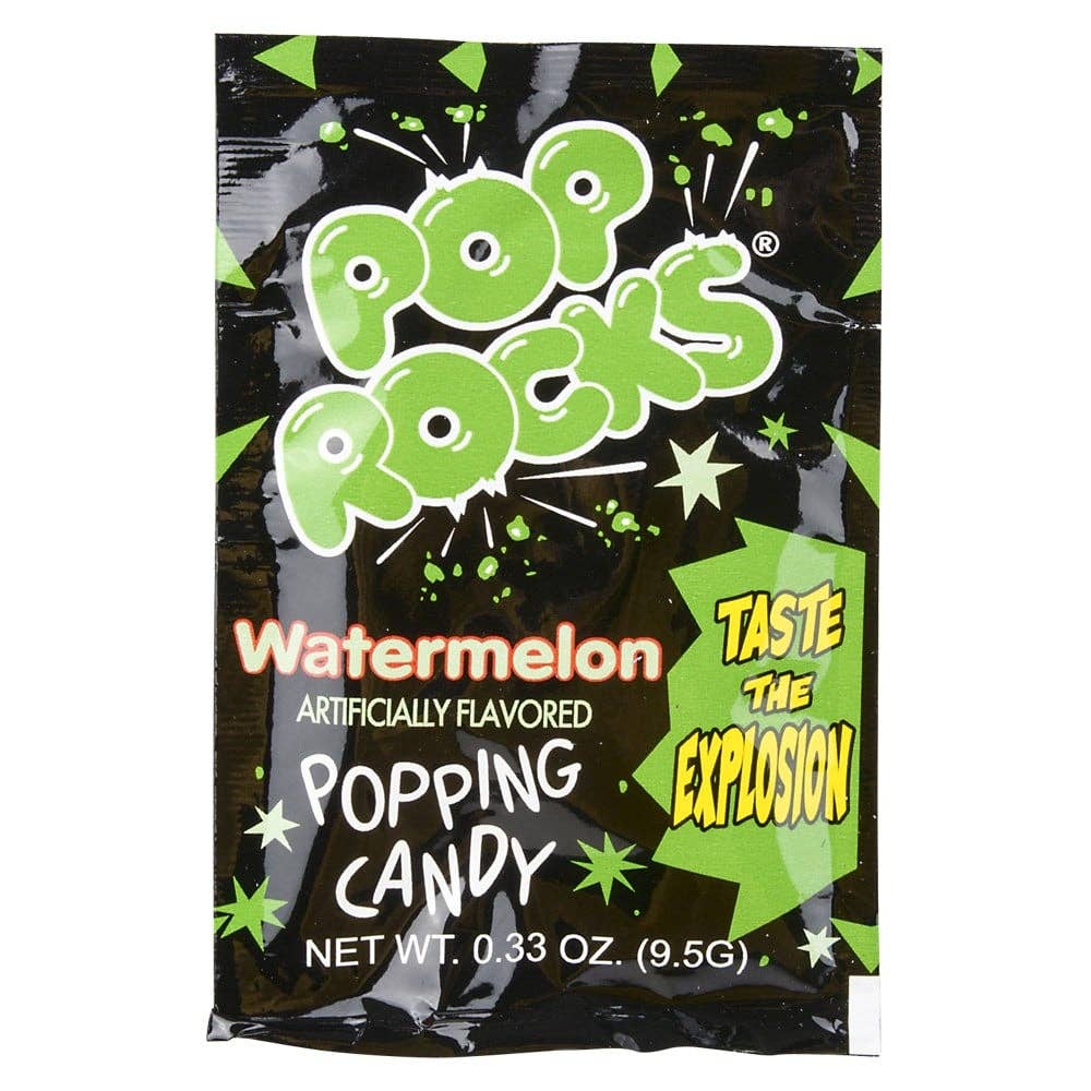 La Luna Bella - Toys - Wholesale Hard Candy - POP ROCKS WATERMELON 24PCS/DISPLAY - LLB Candy1