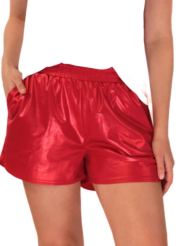 Jess Lea - Wholesale Shorts - Women's - Made To Shine Metallic Shorts0