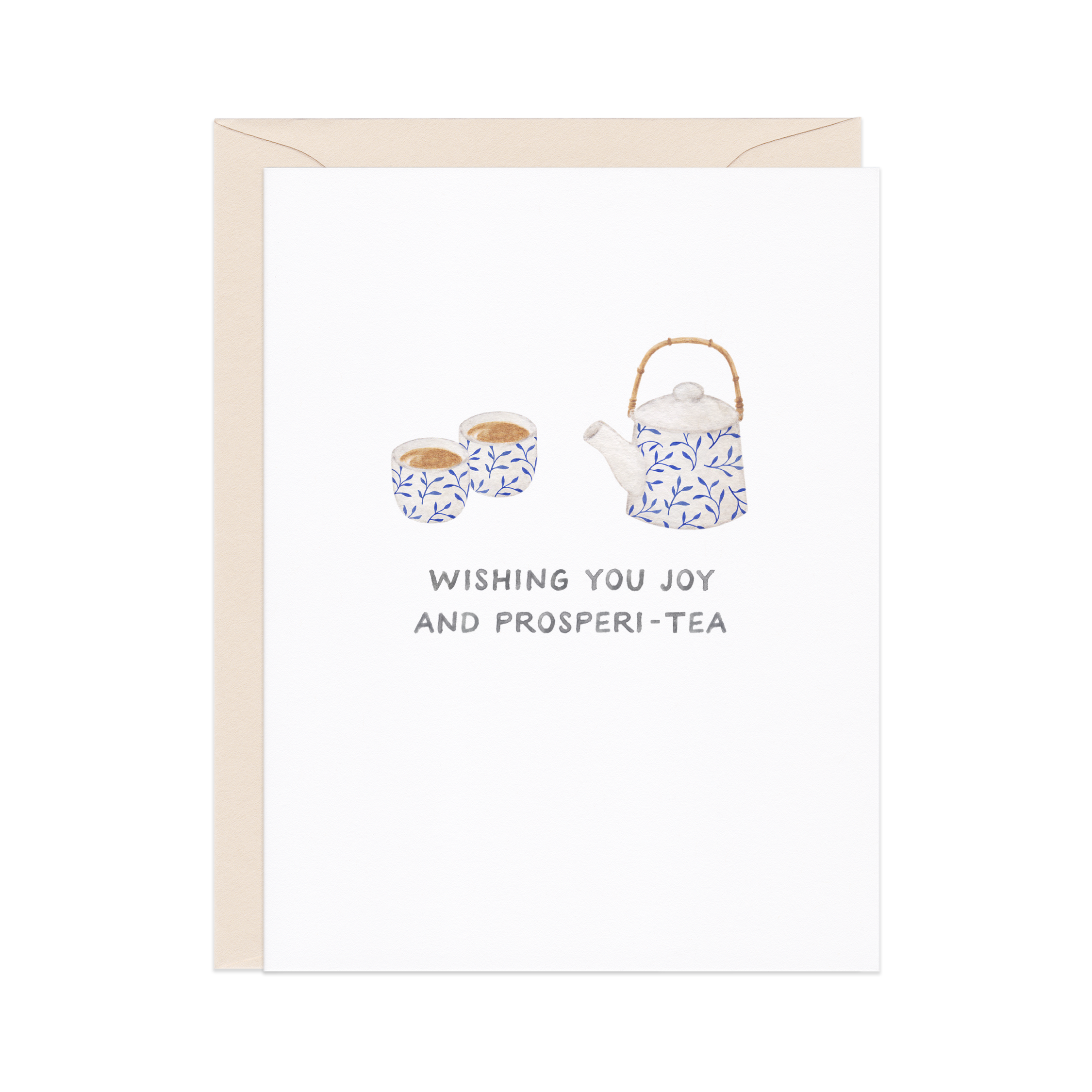 Amy Zhang - Wholesale Wedding Card - Joy And Prosperi-Tea — Lunar New Year / Wedding Card1