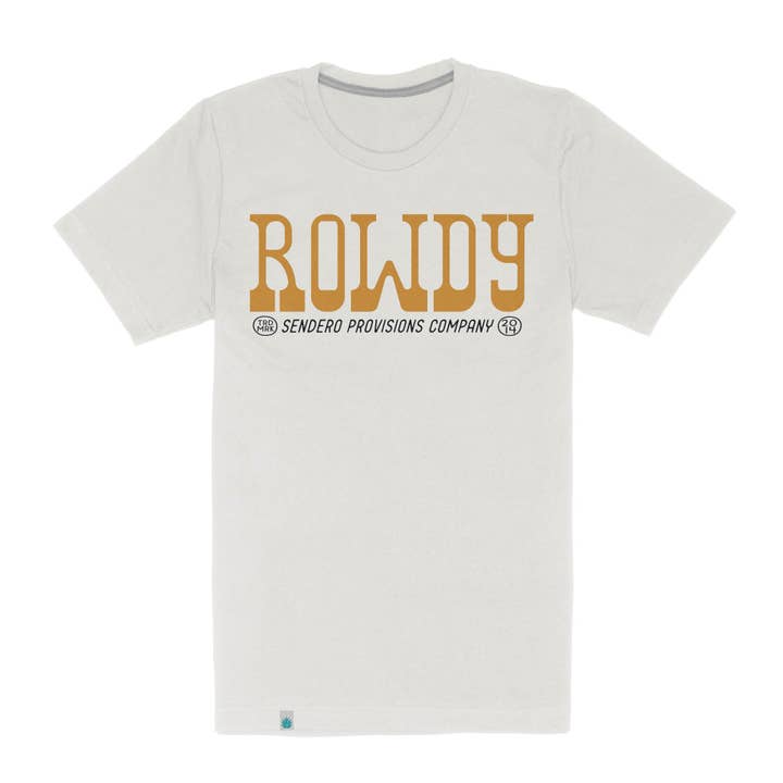 Rowdy T-Shirt für den Großhandel von Sendero Provisions Company