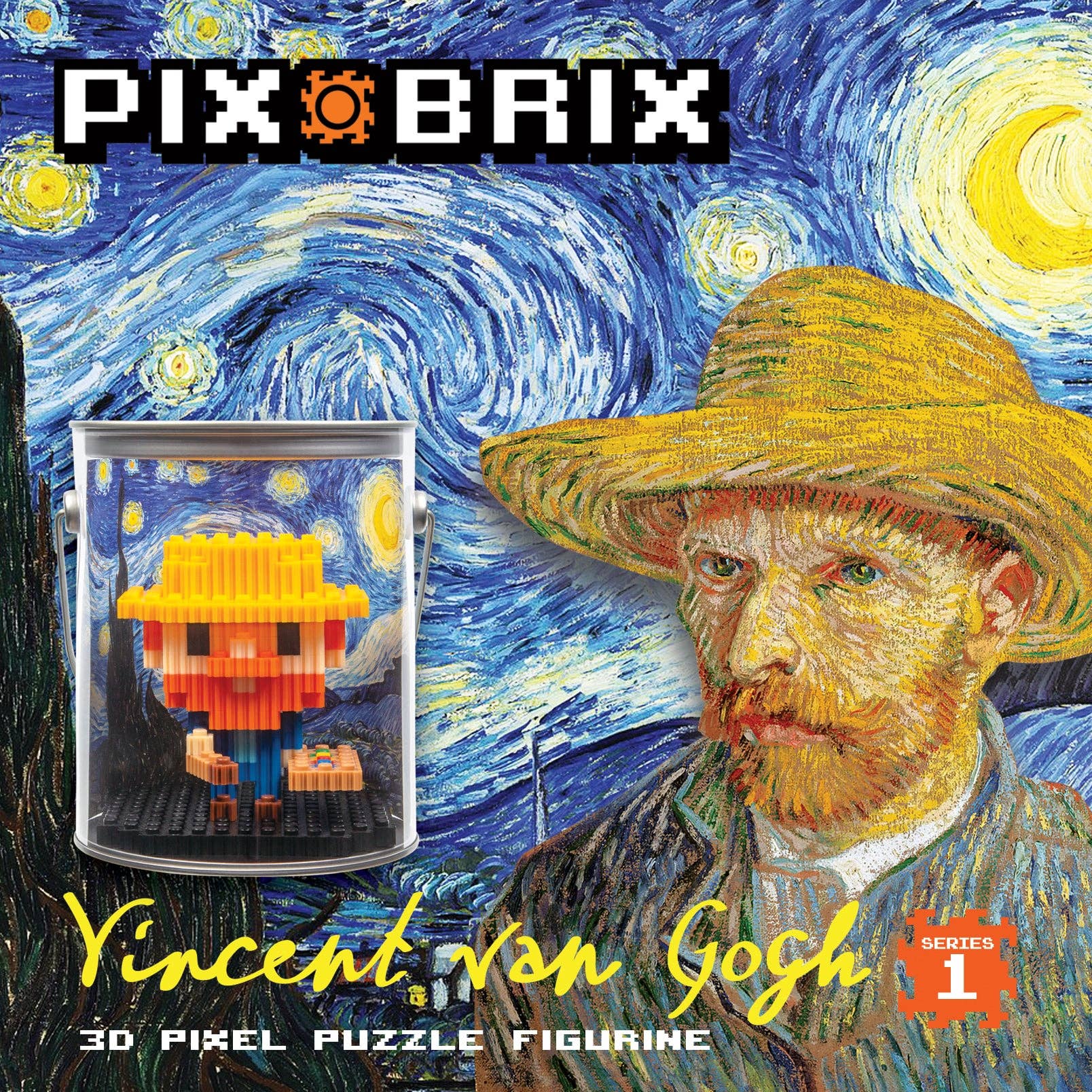 Pix Brix - Wholesale DIY Craft Kit - Pix Brix Vincent Van Gogh2