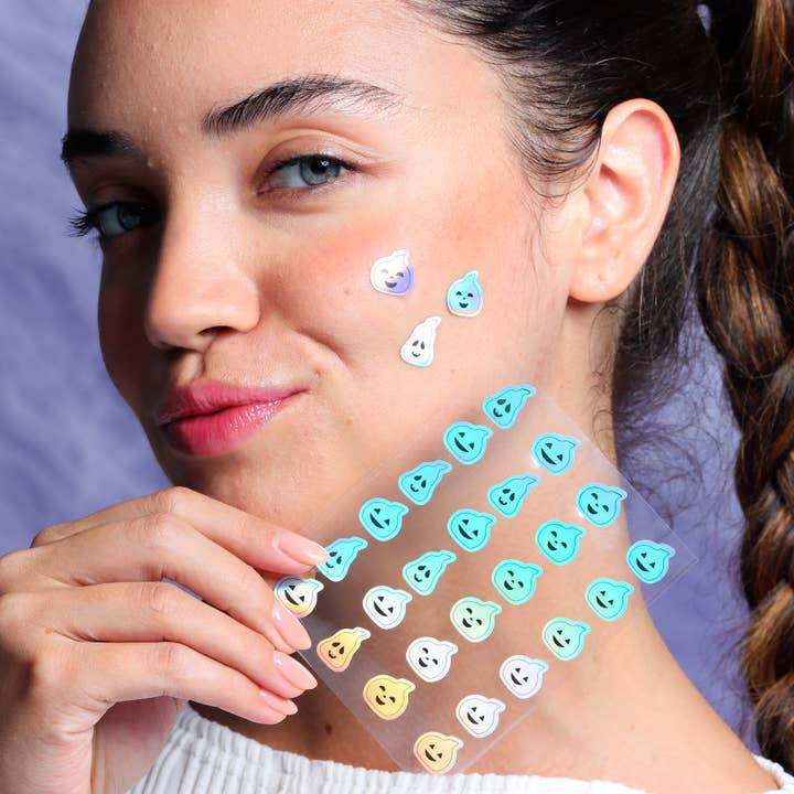 My Spa Life - Wholesale Acne/Hydrocolloid Patch - Halloween Holographic Pumpkin Pimple Patches3