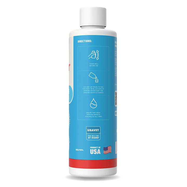 Jojo Modern Pets - Wholesale Voedingssumplementen voor huisdieren - Hond - UBAVET Tandverzorging Wateradditief voor Honden & Katten (473 ml)2